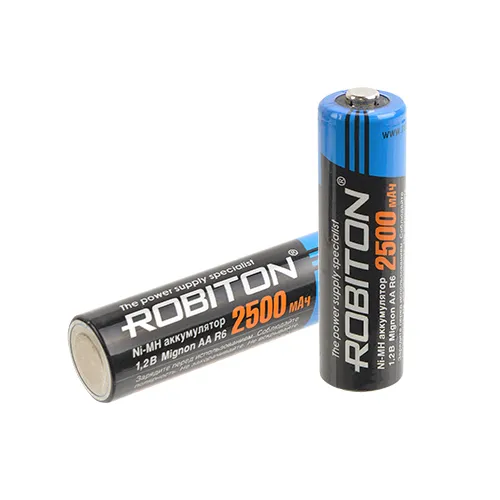 Аккумулятор ROBITON 2500MHAA-2 BL2
